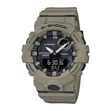 Imagem de Casio - Treinador de potência analógico-digital G-Shock masculino com relógio Bluetooth Mobile Link 49 mm - Tan-GBA800UC-5A