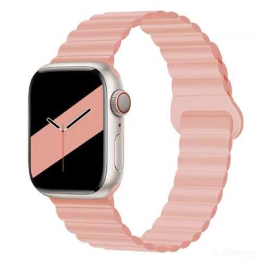 Imagem de Pulseira Magnética de silicone Compativel com IP.Watch Serie 3  38 40 