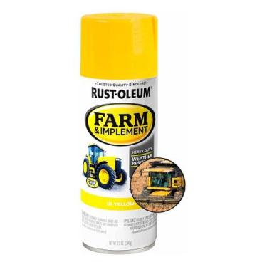 Imagem de Spray Automotivo Amarelo John Deer Brilhante Rust Oleum