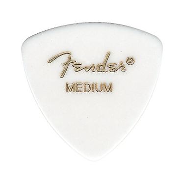 Imagem de Fender Palitos clássicos de celuloide em formato 346 (embalagem com 12) para guitarra elétrica, violão, bandolim e baixo
