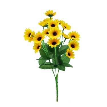Imagem de Buquê Mini Girassol 22 Flores Artificial Prime - Mc Flores