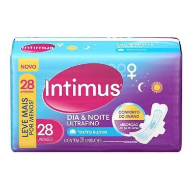 Imagem de Absorventes femininos Dia & Noite 28un Intimus