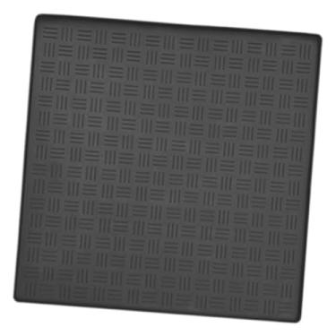 Imagem de Fenteer Protetor de parte superior da máquina de lavar e secar, almofada protetora resistente à água, capa protetora para banheiro e lavanderia doméstica, Cinza, 60 Cm X 60 Cm