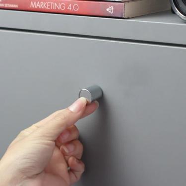 Imagem de Puxador Rádio Mini Cromado Zen Design