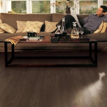 Imagem de Piso Laminado Quick Step Eligna Wide Carvalho Café Restaurado QSEW3679