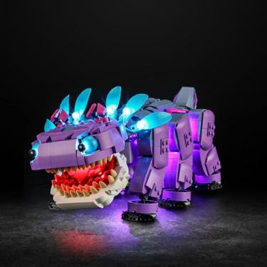 Imagem de Vaodest Led Light for Lego 77077 Fortnite Klombo,Design and Configuration Compatible with Model 77077(Led Light Only, Not Building Block Kit)