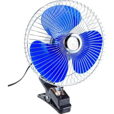 Imagem de Ventilador Portátil 12v 6 Polegadas 18 Cm Com Garra Carro Universal