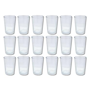 Imagem de Conj. 18 Copos Transparentes de Vidro Arizona 200ML P/Suco