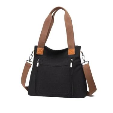 Imagem de Bolsa Feminina My Ek Casual - Linha Retrô- Black