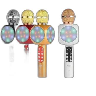 Imagem de Microfone Portátil Sem Fio Karaokê Bluetooth Youtuber - Altomex