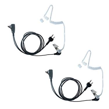 Imagem de Caroo Fone De Ouvido Midland Walkie Talkie, Com Microfone Ptt Para Gxt1000Vp4 Lxt500Vp3 Gxt1050Vp4 Gxt1000Xb (Pacote 2)