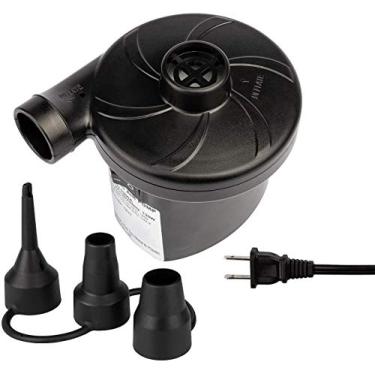 Imagem de Bomba de ar elétrica para infláveis - Bomba de colchão de ar para cama - Deflator de enchimento rápido portátil para colchão de ar inflável, piscina inflável, boia, barco, boias, brinquedo, anéis de