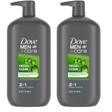 Imagem de Shampoo e condicionador Dove Men+Care Fresh & Clean 31mL - DOVE MEN + 