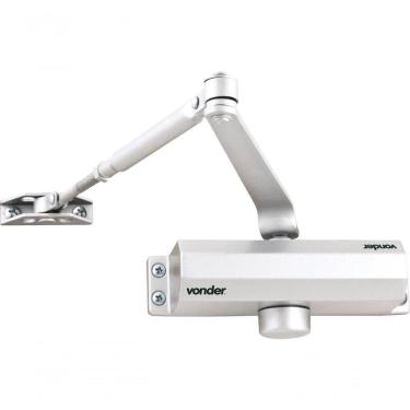 Imagem de Mola Aérea N.2 25 Até 45kg Alumínio Prata Vonder