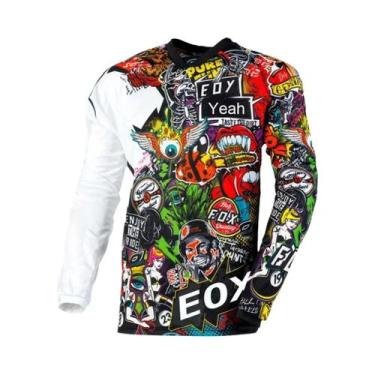 Imagem de Camisa De Motocross Respirável Para Adultos Verão Jersey De Corrida De