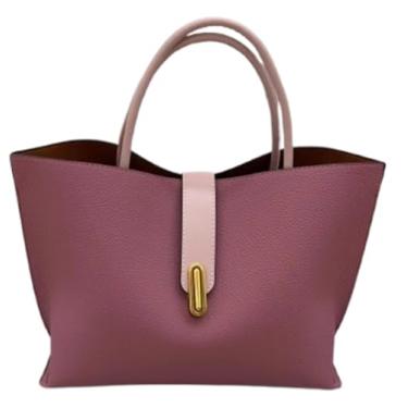 Imagem de Sacolas femininas de couro transversal bolsa grande bolsa de ombro vintage moderna Hobo bolsa feminina alça superior, Vermelho, free