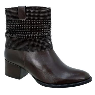 Imagem de Bota Cano Curto Feminina Country Com Manta 18.121, Preto, 37