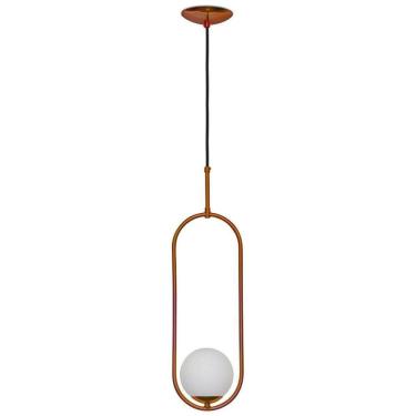 Imagem de Pendente Spotline 778/1 Pêndulo 1L G9 Cobre Polido