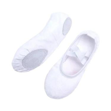 Imagem de Sapatilhas De Ballet Para Meninas E Meninos, Sola Macia De Lona, Chine