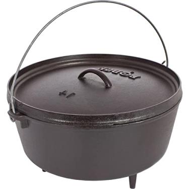 Imagem de Lodge Boy Scouts of America Acampamento de ferro fundido Forno holandês, Deep Camp Dutch Oven, 5-Qt, 1