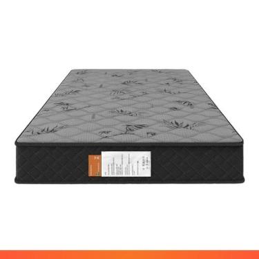 Imagem de Colchão Solteiro D33 Bordado Estampa Bambu 88x188x17cm - Galego Home, 