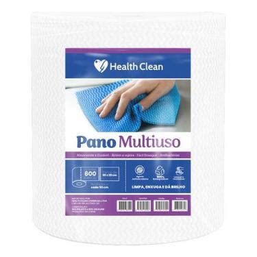 Imagem de Pano De Limpeza Multiuso 28cmx50cmx300m 600 Panos - Branco - HEALTH CL