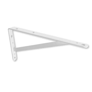 Imagem de Suporte Mão francesa Pesada 50cm até 110kg BRANCO - Multivisão