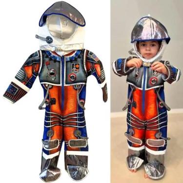 Imagem de Fantasia Astronauta Infantil Roupa Completa Meninos - Bela Import, G