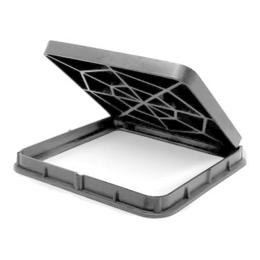 Imagem de Tampa Tampão Caixa Inspeção Gordura Articulado Fechado Roma 30x30