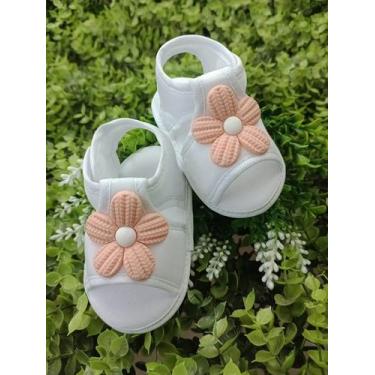 Imagem de Sandalia de Bebê Recém-Nascidos Macia Passeio Casuais Meninas Verão - 