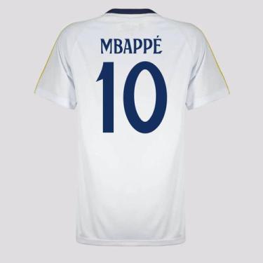 Imagem de Camisa Real Madrid Juvenil Branca 10 Mbappé - Balboa, 18 ANOS