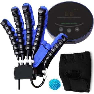 Imagem de Luvas De Robô De Reabilitação De Autotreinamento, Dispositivo De Reabilitação De Mão Para Hemiplegia De Acidente Vascular Cerebral, Intensidade De Treiname, Left Hand, S