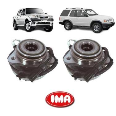 Imagem de Par Cubo Da Roda Dianteira Com Rolamento - Explorer 1995 A 2000 / Rang