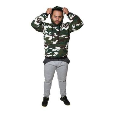 Imagem de Blusa Moletom Camuflada - New Look Store, M