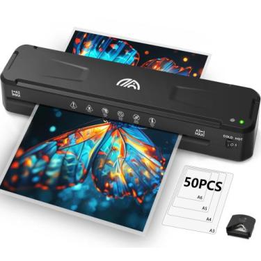 Imagem de Máquina laminadora Raycial 33cm com 50 folhas de laminação