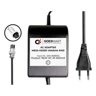 Imagem de Fonte Ac 18,5v Para Pa10 Mesa Mixer Yamaha Mg 10/2 Ou Mg10/2 - Goesmar