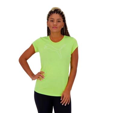 Imagem de Camiseta Puma Performance Heather Cat Feminina