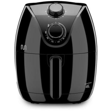 Imagem de Fritadeira AIR FRYER BLACK 4L  1500W 127V com Timer 60 Minutos Multi, 
