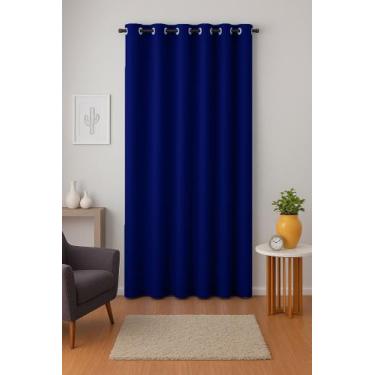 Imagem de Cortina Blackout Corta Luz 1,40 X 2,50 Antimofo Sala Quarto Banheiro -