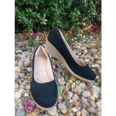 Imagem de Sandalia Feminina Plataforma Salto Sapato Espadrilhe Scarpin Salto Ana