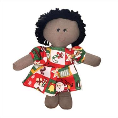 Imagem de Boneca de Pano Estampado Natal Presente - Monzillo Baby Kids, Sofia na
