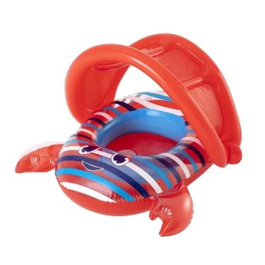 Imagem de Bote Infantil Bestway de Caranguejo +6 Meses Vermelho