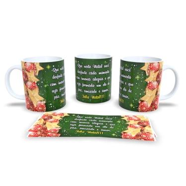 Imagem de Caneca Natalina de Cerâmica, Verde Água com Bonecos de Neve, 325ml, Design Decorativo Feliz Natal, Resistente a Microondas, Ideal para Casa e Escritório (9)