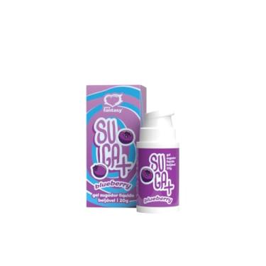 Imagem de Suga+ Gel Sugador Brijável Excitante 20g Sex Shop Sexy Fantasy (Blueberry)