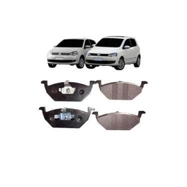 Imagem de Kit Pastilha Freio Gol/Parati/Voyage G5 1.0 1.6 + Car80 Anti Chio 300ml
