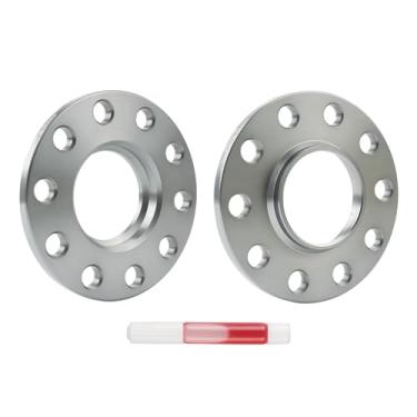 Imagem de PHILTOP Espaçadores de roda de 5 x 120 mm 10 mm compatíveis com X3, espaçador centralizado no cubo com furo de cubo de 72,6 mm, adequado para 328i, 328i xDrive, 325i, Z3, Z4, 330i, 328xi, 528i, X5