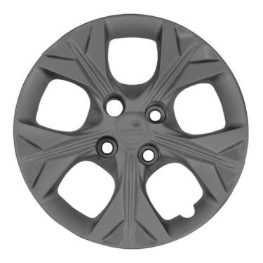 Imagem de Calota Esportiva 378CB Cubo Baixo Aro 14 Grafite Onix Prisma - GRID CO