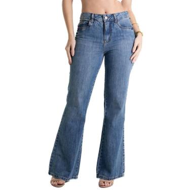 Imagem de Calça Jeans Sawary Boot Cut - 280455 - Azul médio 46-Feminino