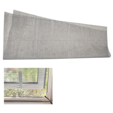 Imagem de Tela Mosquiteiro Inseto 2 Metros Janela Basculante Mosquito Pernilongo Segurança Proteçao Resistente