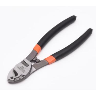 Imagem de Edward Tools Cortador de cabo profissional de 15 cm – Cortador de fio de aço de alto carbono para cobre e alumínio – Lâminas afiadas de precisão com alças de PVC – Ferramenta de corte de cabo elétrico